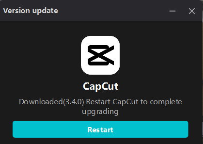 Update Capcut Version